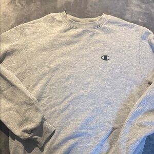 Champion Heather Gray Crewneck Sweatshirt